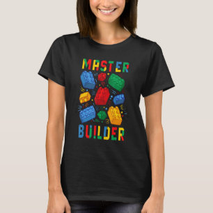 Baumeister Brick Builder Blöcke T-Shirt