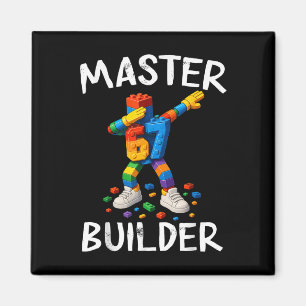 Baumeister Dabbing 67 Meme Bausteine Bri Magnet