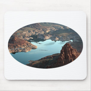 Baumelnder Seil-Jachthafen, See Powell, Utah, USA, Mousepad