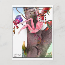 Baumfairies 5 postkarte