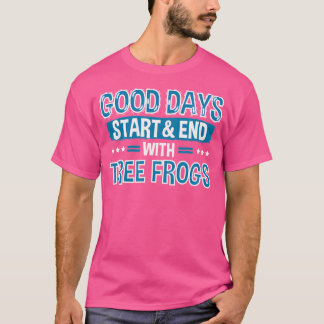 Baumfrösche Lover Kleidung Tierziffer Tree Frosch T-Shirt