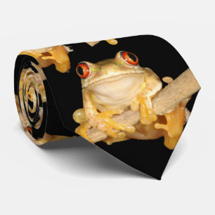 Baumfroschkrawatte Krawatte