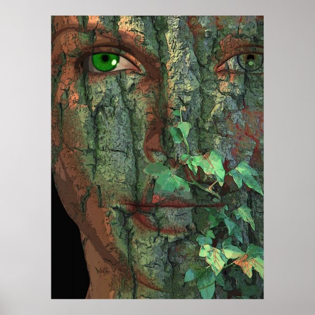 Baumgeist / Geist des Baumes Poster (Vorne)