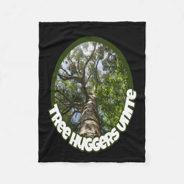 Baumhäuser vereinen sich. Ich identifiziere mich a Fleecedecke (Vorderseite)