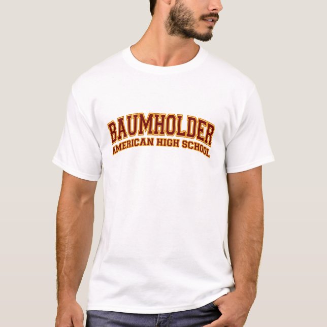 Baumholder amerikanische Highschool T-Shirt (Vorderseite)