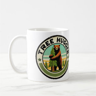 Baumhugger Naturbärenliebhaber Kaffeetasse