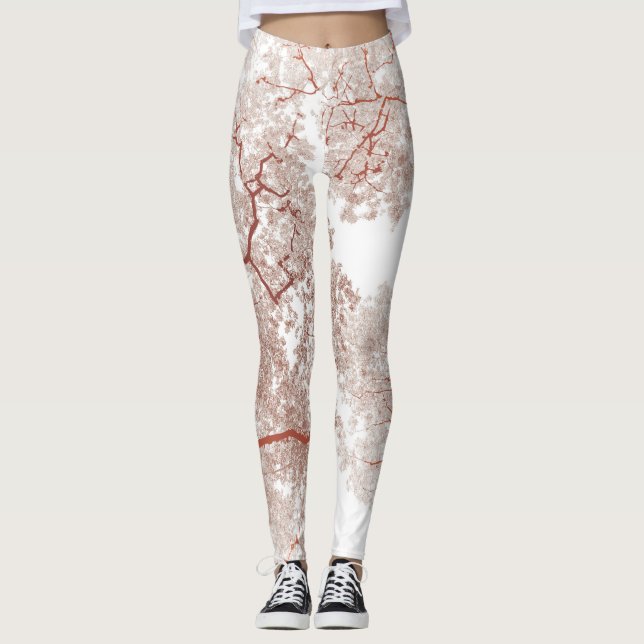 Baumkarte 2 leggings (Vorderseite)