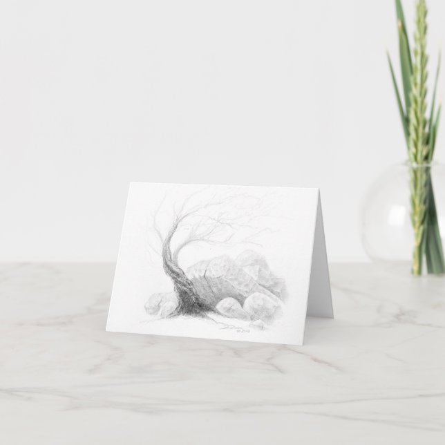 Baumkarte Zeichnend - 18_08_23 Karte (Vorderseite)