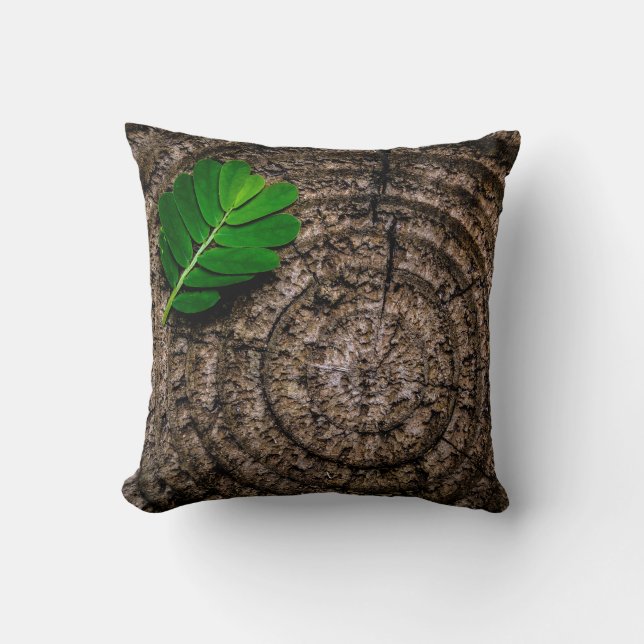 Baumkissen - Couchkissen / Sofakissen Kissen (Vorderseite)