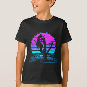 Baumkletternder Pastell-Goth-Vaporwave T-Shirt