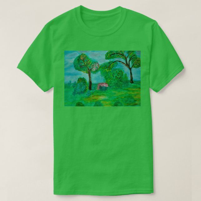 Baumlandschaft T-Shirt (Design vorne)