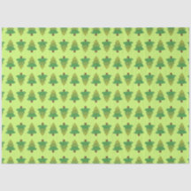 Baummuster auf Grün