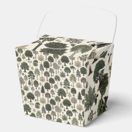 Baummuster Geschenkschachtel