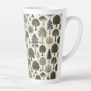 Baummuster Milchtasse