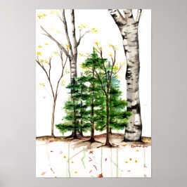 Baumplakat Poster