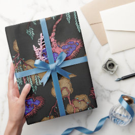 Baumpochormuster orientalischer Stil Samarkande Geschenkpapier