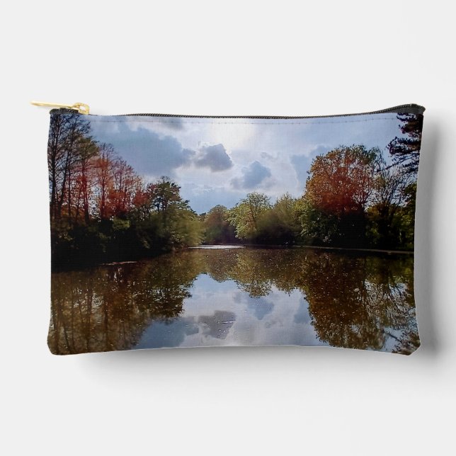 Baumreflektion Zubehörtasche (Vorderseite)