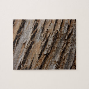 Baumrinde I Natürliche Abstrakte Texturierte Gesta Puzzle