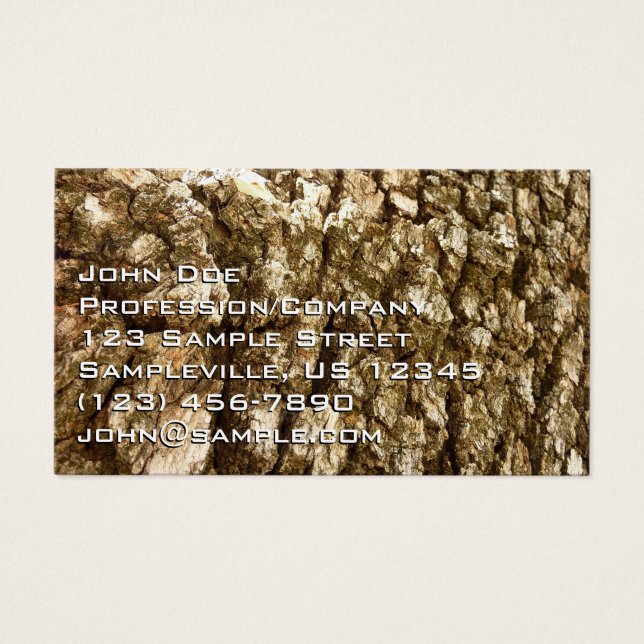 Baumrinde II Naturtexturierte Konstruktion (Vorderseite)