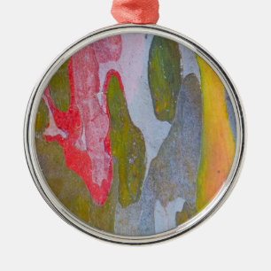 Baumrinde, Italien Silbernes Ornament