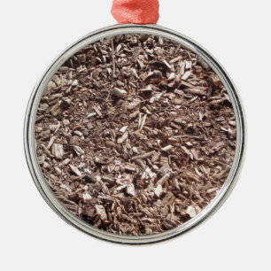 Baumrinde, Natur, braun Ornament Aus Metall