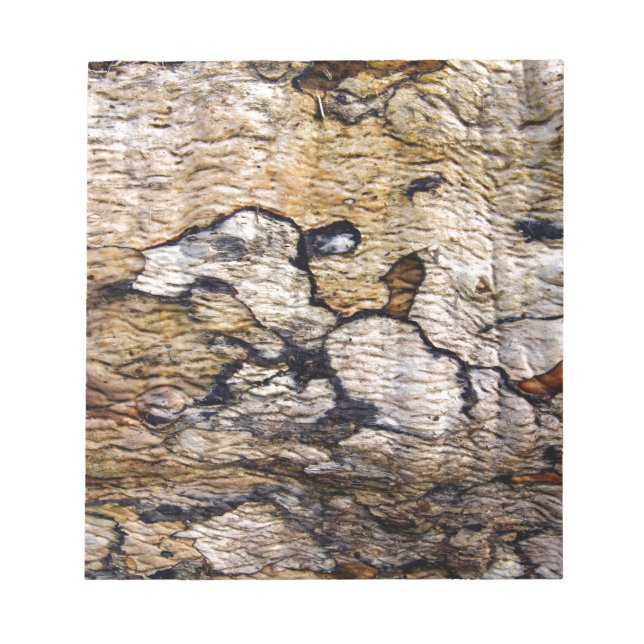 Baumrinde Notizblock (Vorderseite)