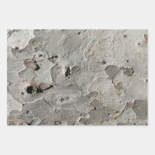 Baumrinde-Verpackungspapier Geschenkpapier Set