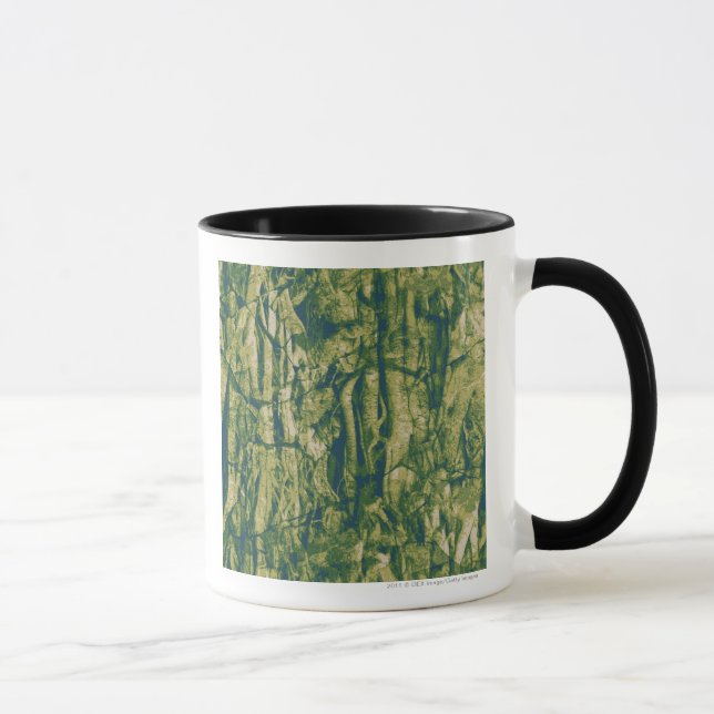 Baumrindetarnungsmuster Tasse (Rechts)