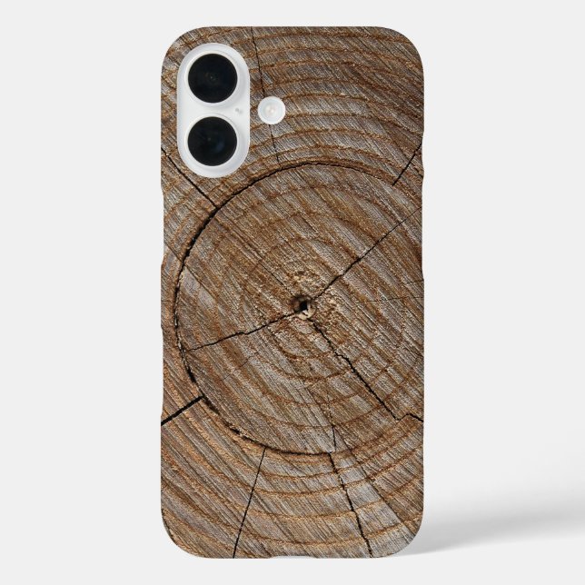 Baumringe Case-Mate iPhone Hülle (Rückseite)