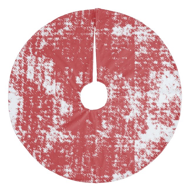 Baumrock Fleece Weihnachtsbaumdecke (Vorderseite)