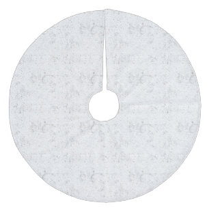 Baumrock Fleece Weihnachtsbaumdecke