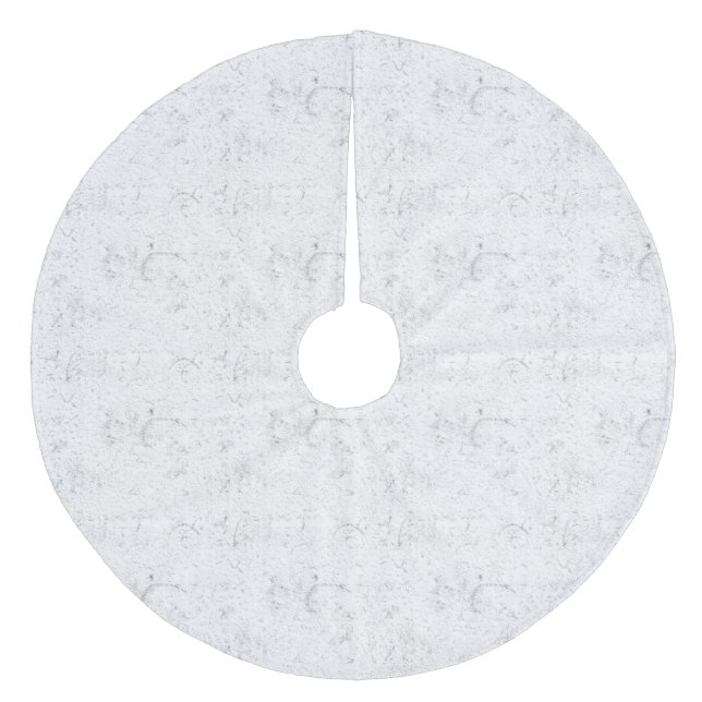 Baumrock Fleece Weihnachtsbaumdecke (Vorderseite)