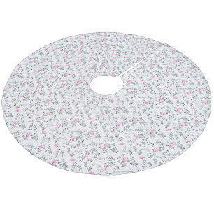 Baumrock Fleece Weihnachtsbaumdecke