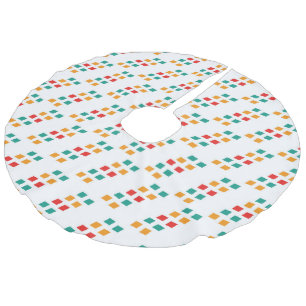 Baumrock Leinenimitat Weihnachtsbaumdecke