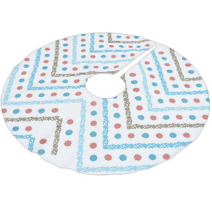 Baumrock Polyester Weihnachtsbaumdecke