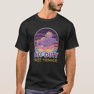 Baumschneider-Kollege außerhalb des Dienstes T-Shirt