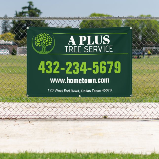 Baumschneidung Banner (InSitu)