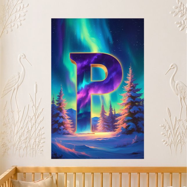 Baumschulbrief P Name Polarlichkiefer Poster (Von Creator hochgeladen)