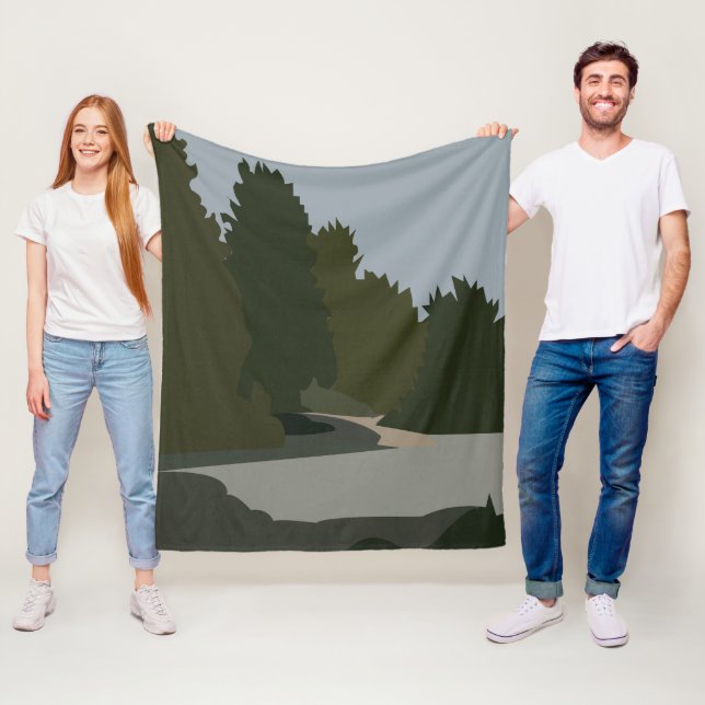 Baumschutzmuster Fleecedecke (Beispiel)