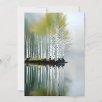 Baumspiegelung in Acrylglas