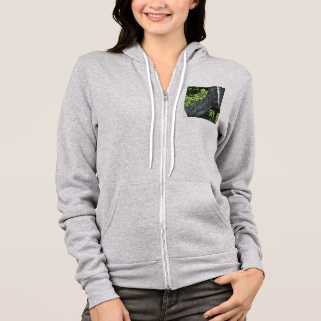Baumstamm Hoodie (Vorderseite)