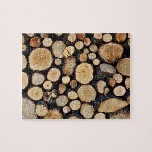 Baumstamm Puzzle (Horizontal)
