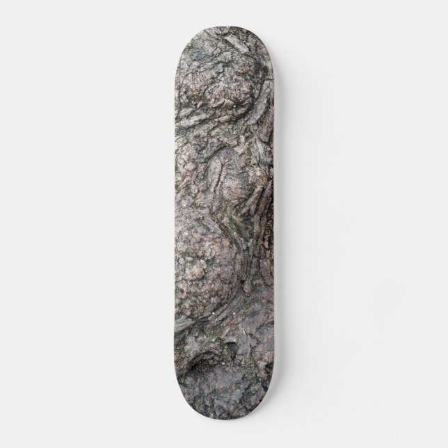 Baumstamm Skateboard (Vorderseite)
