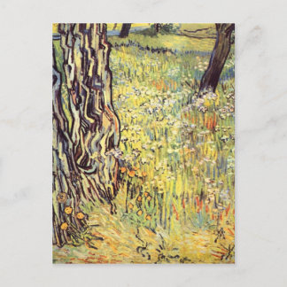 Baumstämme von Vincent van Gogh Postkarte