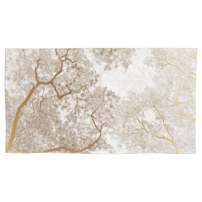 Baumstruktur Karte 1 Kissenbezug (Vorderseite)