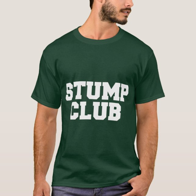 Baumstumpfverein T-Shirt (Vorderseite)