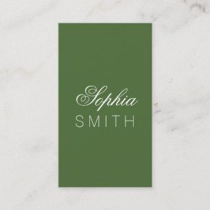 Baumtop - Geben Sie Ihren Namen ein Visitenkarte