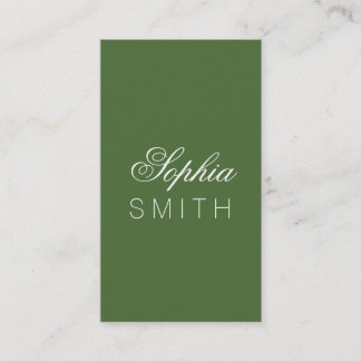 Baumtop - Geben Sie Ihren Namen ein Visitenkarte