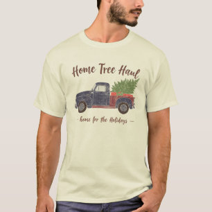 Baumtransport nach Hause, Heimkehr für die Feierta T-Shirt