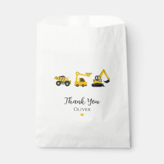 Baumüllkipper, Kran & Bagger Geschenktütchen